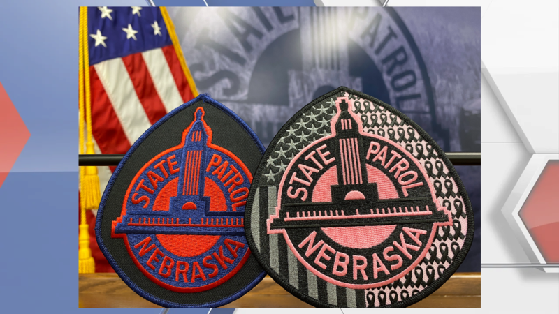 This is the sixth year that Nebraska State Patrol has participated in the Pink Patch Project.