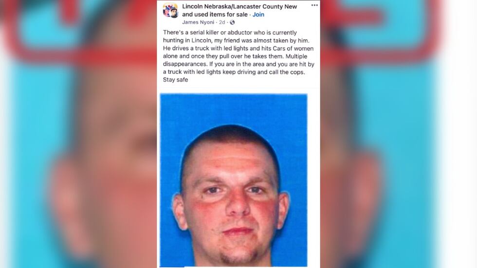 Lincoln Police are warning against several fake social media posts about a serial killer which...