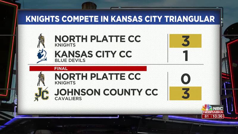 NPCC volleyball participates in triangular in Kansas City