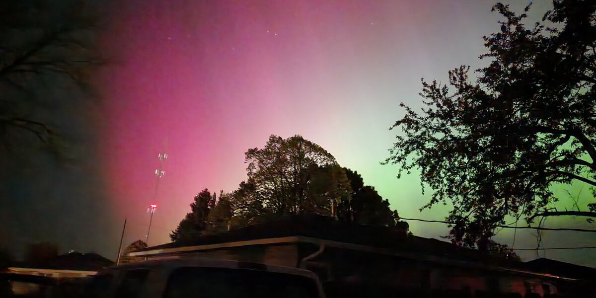 Rare solar storm causes auroras to blanket Greater Nebraska Rare solar storm causes auroras to blanket Greater Nebraska