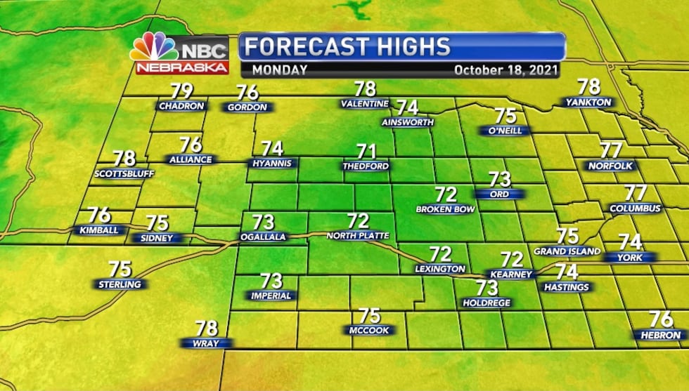 KNOP High Temps 10-18-2021