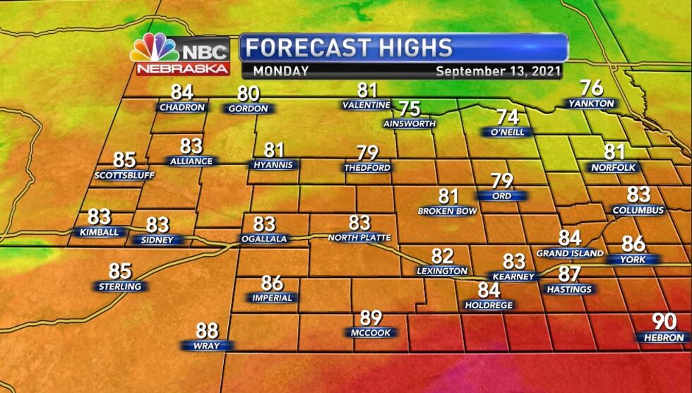 KNOP High Temps 9-13-2021