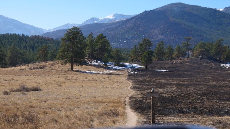 Cameron Peak Fire in early November 2020.