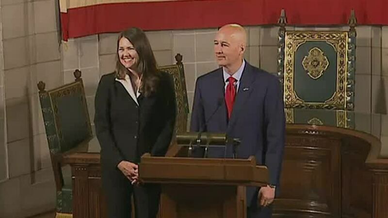 WOWT Kathleen Kauth and Gov. Ricketts